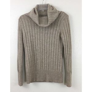 New York & Company Ribbed Turtleneck Sweater